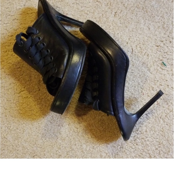 Rare Ann demeulemeester platform lace high heel sandal. - Picture 4 of 4